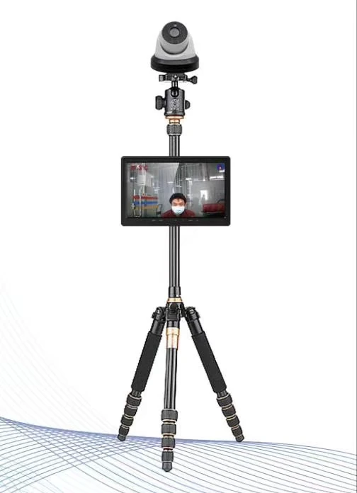 Thermal Imaging Temperature Ahd 5MP Temperature Camera 10.1 Inch Highlight IPS 1024 * 600 Abnormal Temperature Voice Alarm