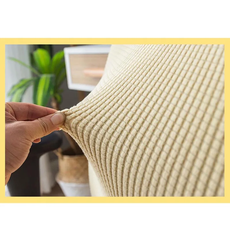 Nordic Piano Chair Cover Elastic All-inclusive Bench Covers Rectangular Solid Color Thickened Stool Dropshipping | Дом и сад