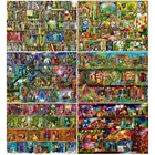 Алмазная живопись, волшебная фантазия, пейзаж, искусство, 5D, Набор для вышивки крестиком, полный набор для вышивки, хобби, подарок, мозаика, украшение для дома