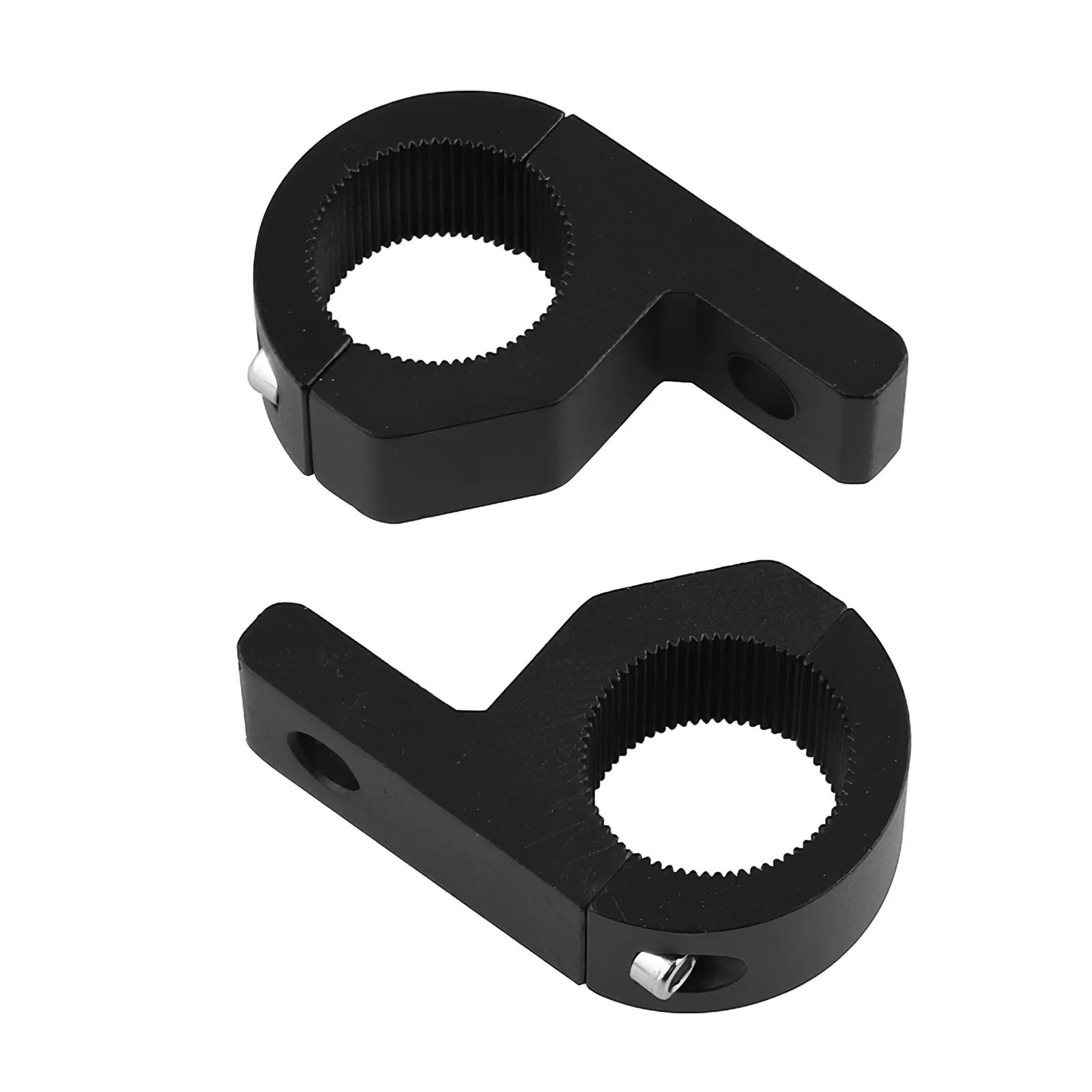 

2pcs Light Bar Mounts Protective Light Tube Mounting Bracket Wear Resistant Bull Bar Lamp Holder for Off Road Car Motorbike