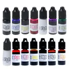 10 мл эпоксидная смола пигментная жидкость, с отделкой из материала другого цвета, чернилами диффузии смолы для изготовления ювелирных изделий