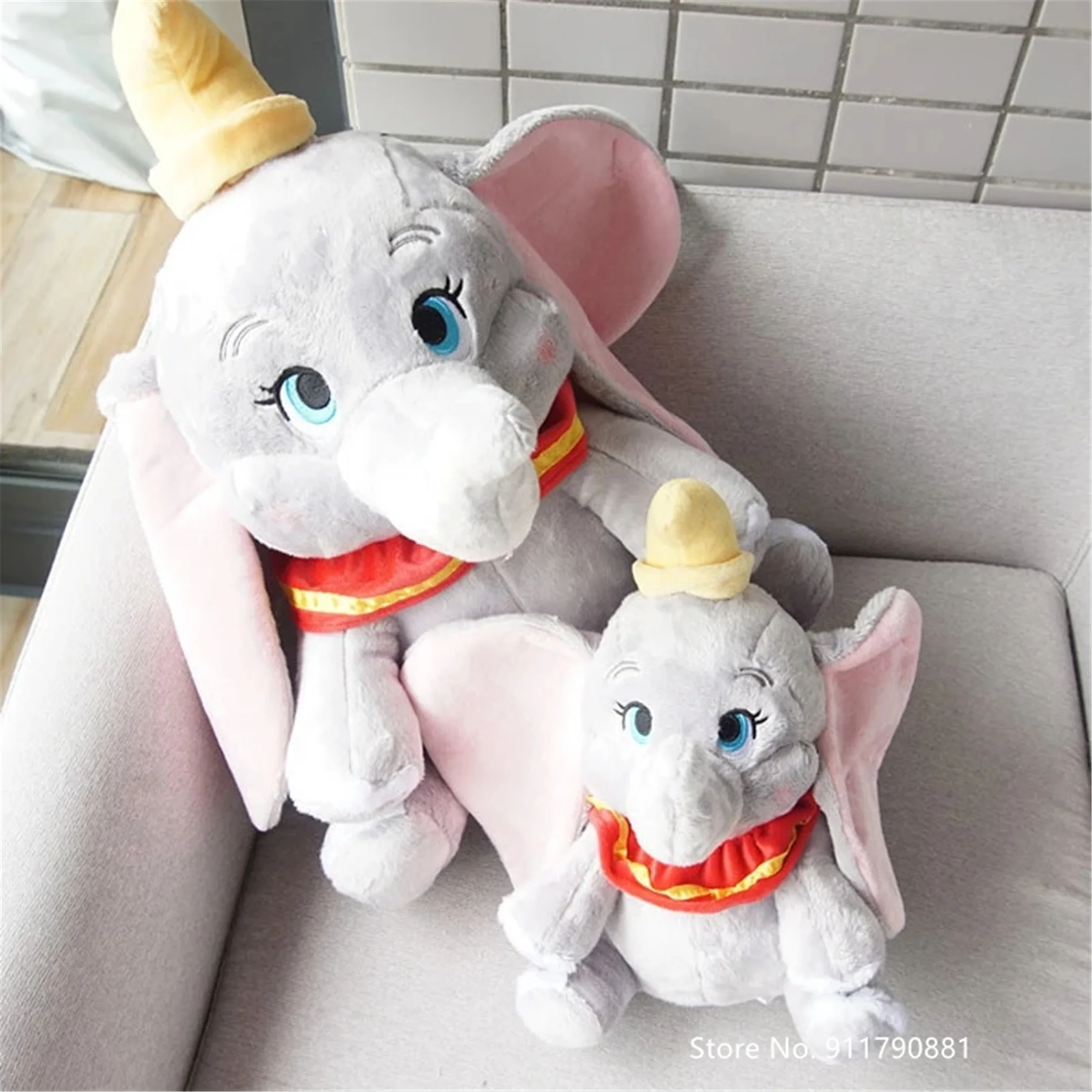 Игрушка плюшевая Дамбо из мультфильма Disney удобная кукла для детей подарок на