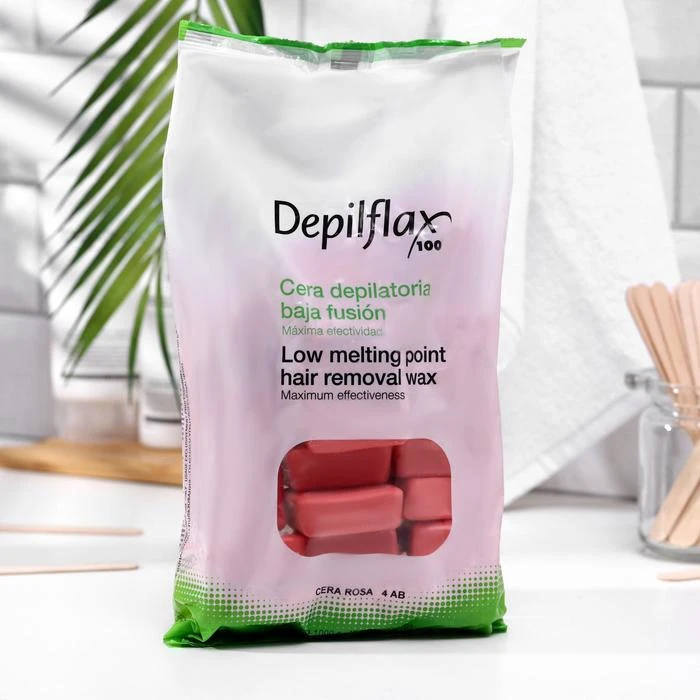 Воск для депиляции Depilflax100 розовый 1000 г 5292458 |