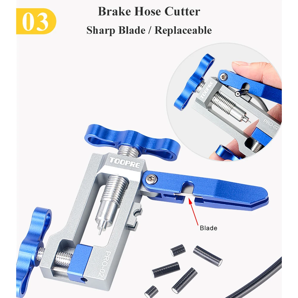 NEW 2 in 1 Bicycle Needle Driver Hydraulic Hose Cutter MTB Bike Disc Brake Connector Insert install Tool Fit BH59/90/AVID/Banjo | Спорт и
