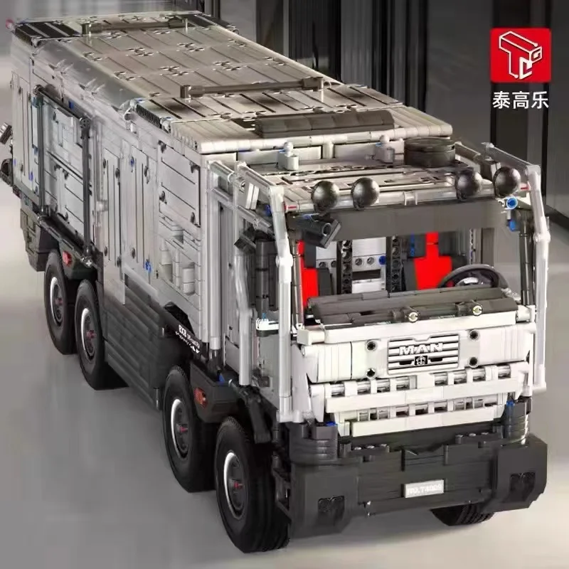 

T4009 6068 шт. 8x8 Роскошная экспедиция Кемпер высокотехнологичный мужской RV внедорожник с дистанционным управлением сборка Кирпичи Строительны...