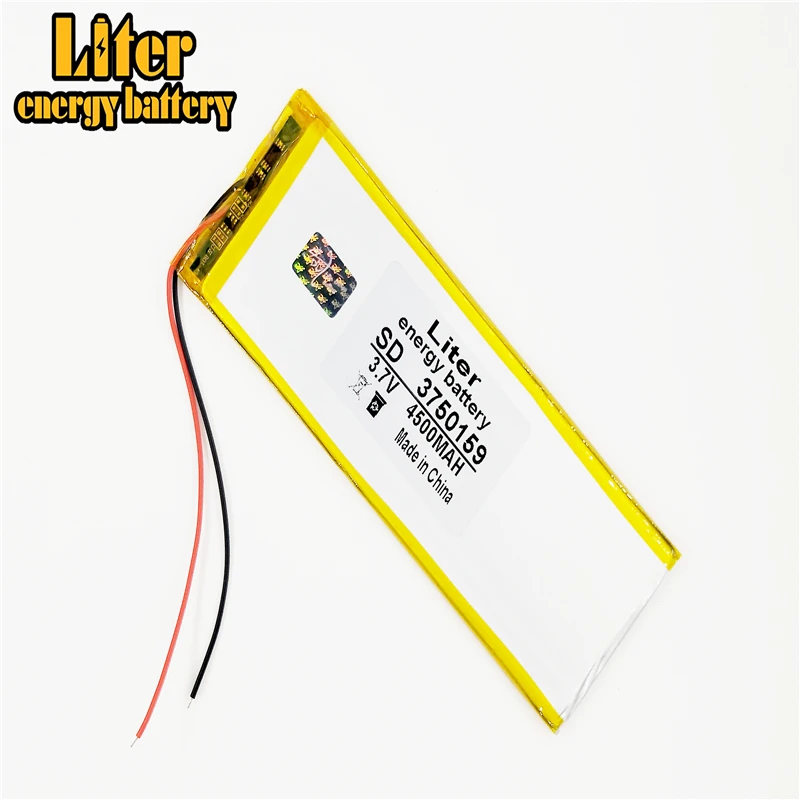 3 7 V 4500mah 3750159 3550160 литиевая полимерная аккумуляторная батарея для GPS Power bank Tablet PC MID