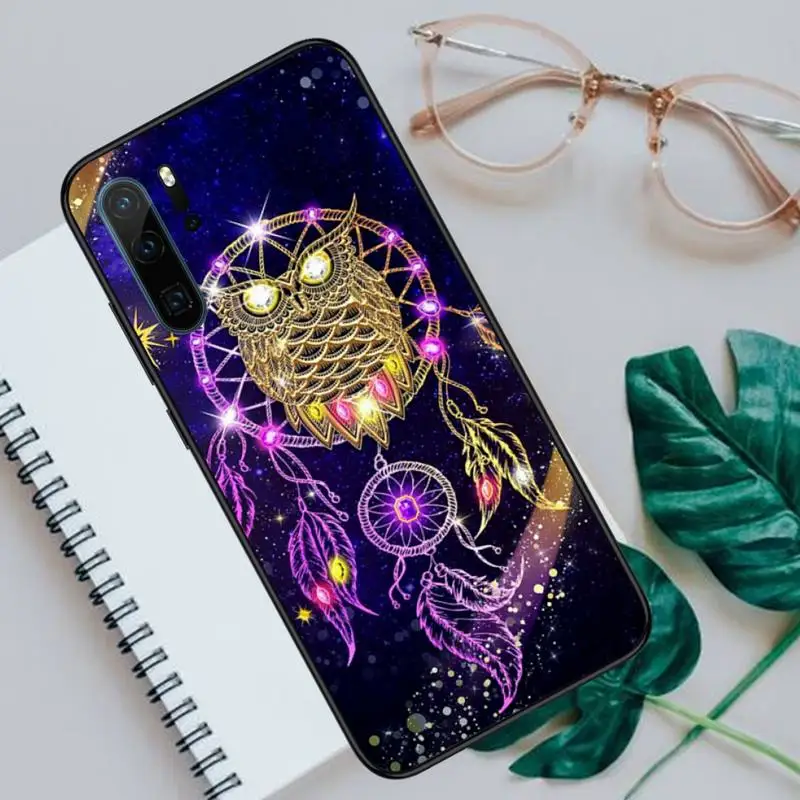 

owl retro art animal Phone Case For Huawei honor Mate P 10 20 30 40 Pro 10i 9 10 20 8 x Lite funda coque