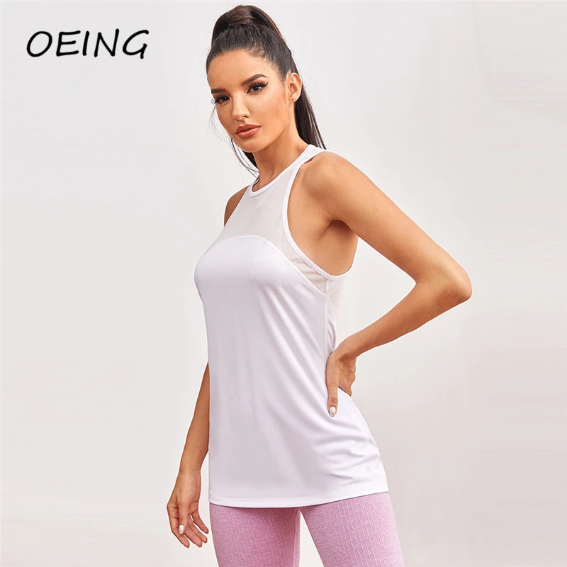 

Mesh Breathable Fitness Vest Dry Fit Women's Yoga Tops Backless Hollow Out Workout Tops Jogging Clothes