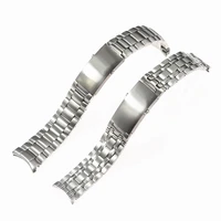 20mm 22mm watch accessories stainless steel strap for omega 007 seamaster planet ocean 300m sports watchband bracelet belt band