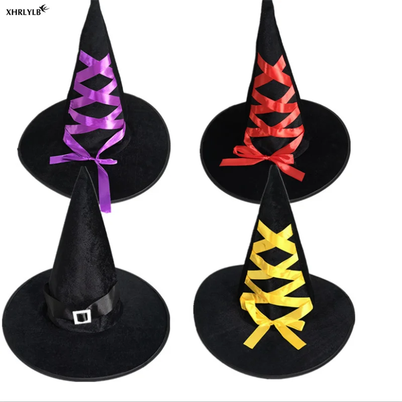 XHRLYLB новинка Хэллоуин шляпа ведьмы маскарадное платье украшения для вечеринки