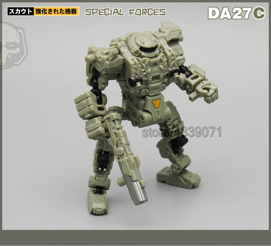 MFT DA27 DA27A DA27C Diaclone трансформация мощность ed-suit power Suit черный мех Solider Lost Planet фигурка игрушка