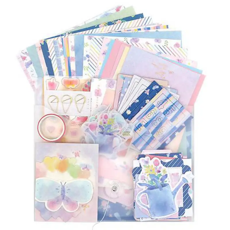 

118pcs/set Background Decoration Sticker Set DIY Scrapbooking School Suppliers Stationery Gift Presented By Kevin&sasa Crafts