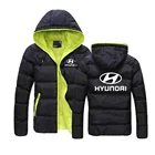 Популярная брендовая мужская осенняя куртка Hyundai с логотипом двигателя 2021 Модная Повседневная Удобная однотонная ветровка уличная куртка