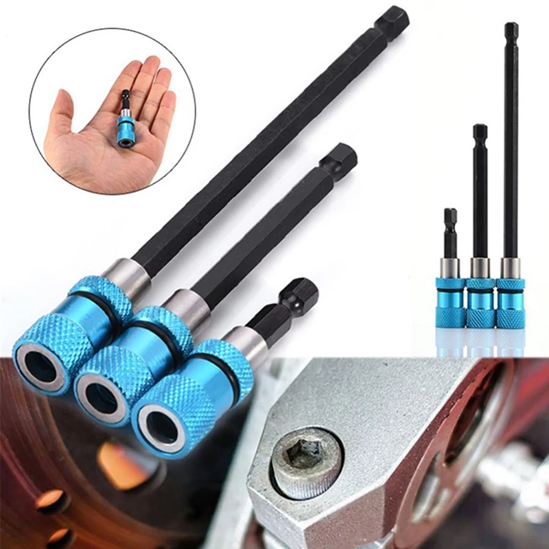 

Magnetic Screwdriver Drill Bits Extension Connection Rod Holder Power Tools Set