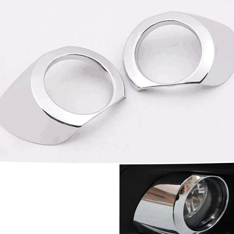 Car Styling Cover Detector ABS Chrome Front Fog Light Lamp Trim Frame Moulding 2Pcs for Suzuki S-Cross Scross SX4 2017 2018 2019 |