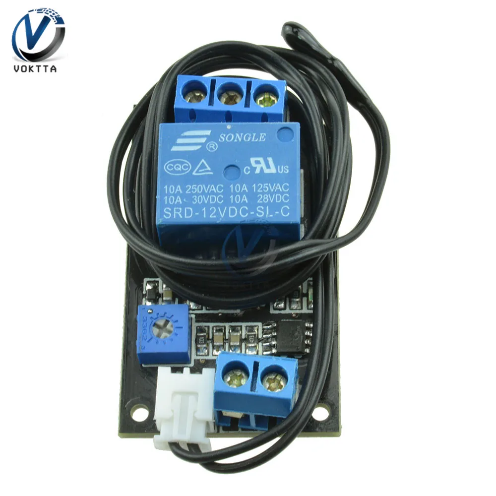 

1 Channel 12V Thermal Relay Thermistor Humidity Delay Relay Humidity Temperature Control Board Switch Relay Module