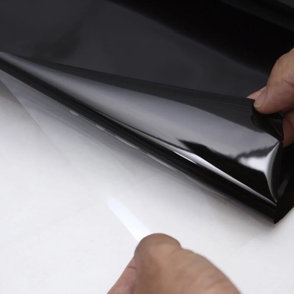 

Front Solar Film Transparent 20cm*150cm Accessories Anti scratch Black