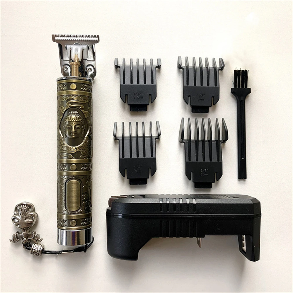 Машинка для стрижки волос перезаряжаемая триммер мужчин машинка бороды|Триммеры