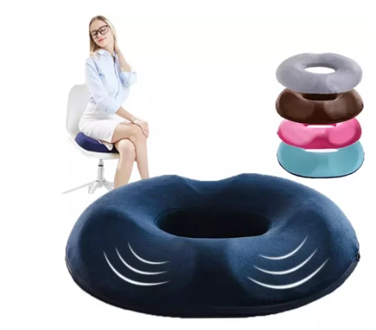 Comfort Donut Seat Cushion Sofa Hemorrhoid Memory Foam Anti Hemorrhoid Massage Tailbone Pillow Car Office Seat Cushion