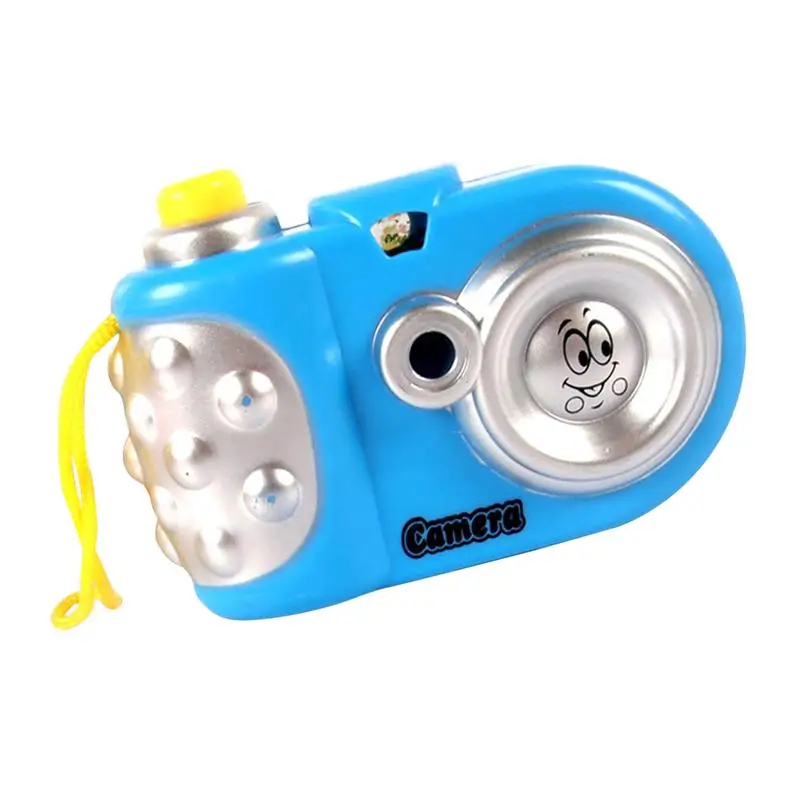 Мультяшная мини блестящая проекционная камера Забавный животный узор