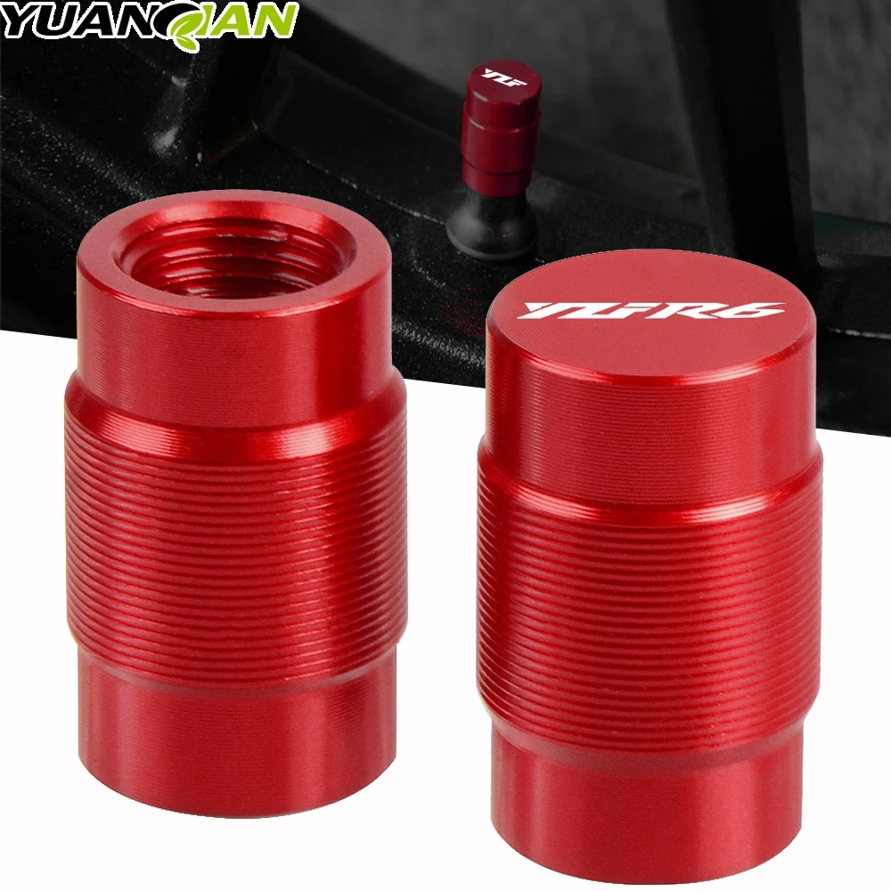 

For YAMAHA YZFR6 YZF R6 2005-2015 2016 2006 2007 2008 2009 2010 2011 Accessorie Wheel Tire Valve Stem Caps CNC Airtight Covers