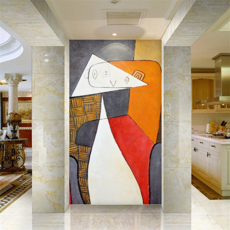 Абстрактный современный минималистичный дизайн на заказ для гостиной спальни