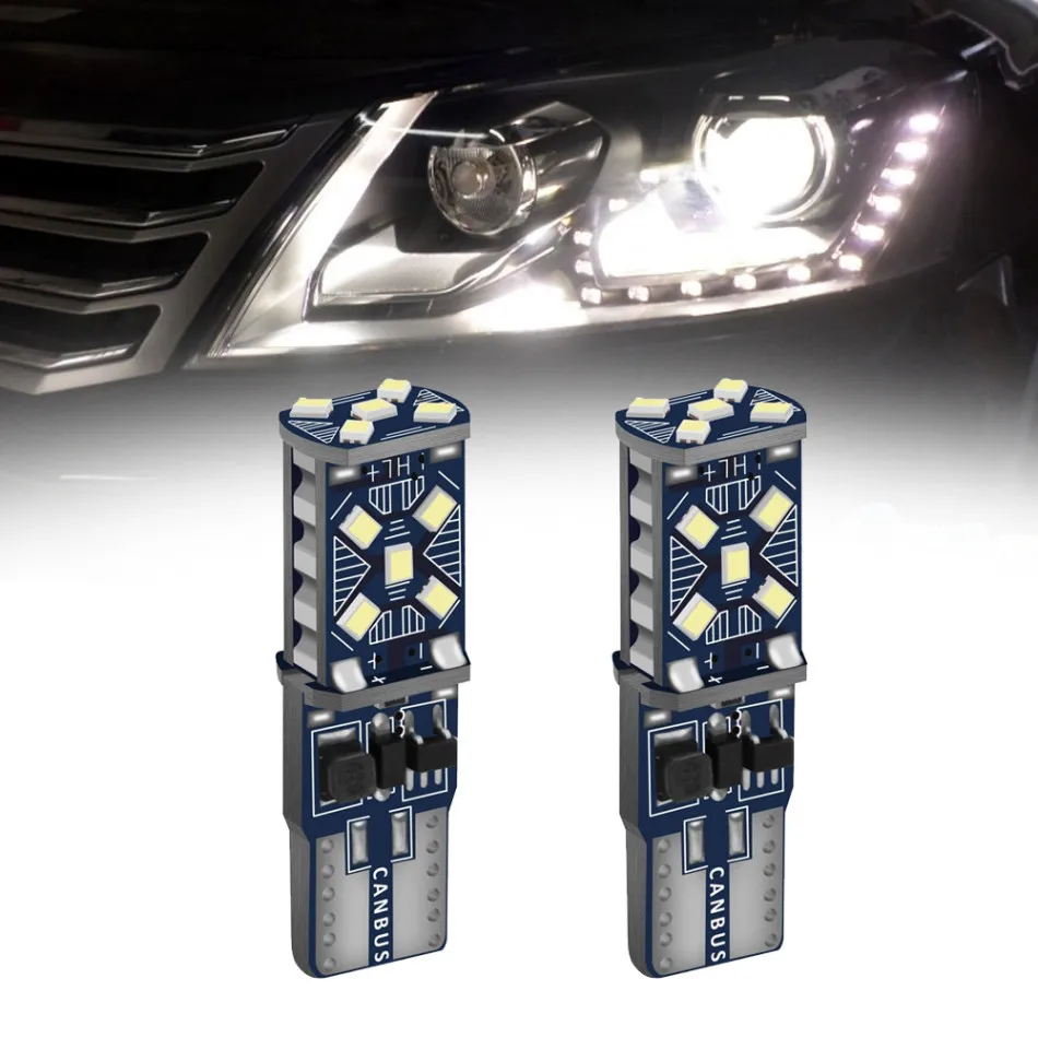 2 шт. T10 W5W Новый супер яркий светодиодный парковочные фары автомобиля WY5W 168 501 2825