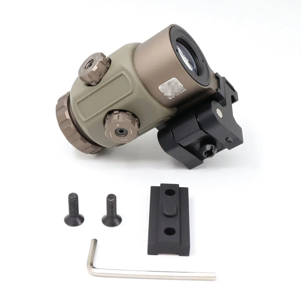 Тактический прицел с лупой G43 3x переключателем на сторону STS QD крепление подходит