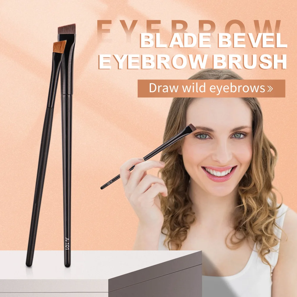 

Makeup Brusheyeliner Eyeshadow Concealer Angled Knife Edge Eyebrow Brush Eyeliner Brush Eye Makeup Makeup Tool Brush