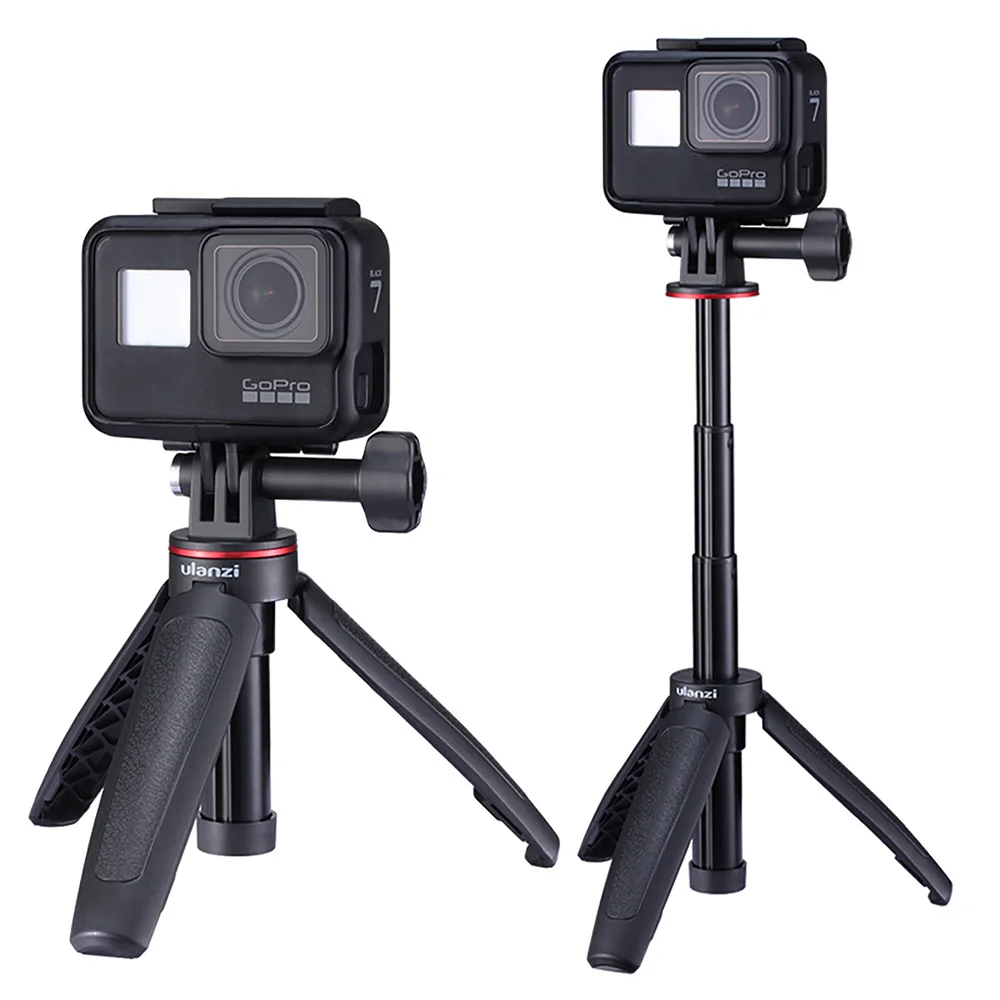 Ulanzi продлить Полюс Мини штатив монопод ручка Холодный башмак для Gopro 8/7/6/5 DSLR Камера штатива DJI OSMO экшн карман