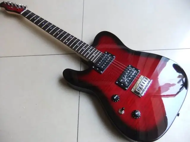 Оптовая продажа гитара новая модель для левой руки Tel электрическая высшего