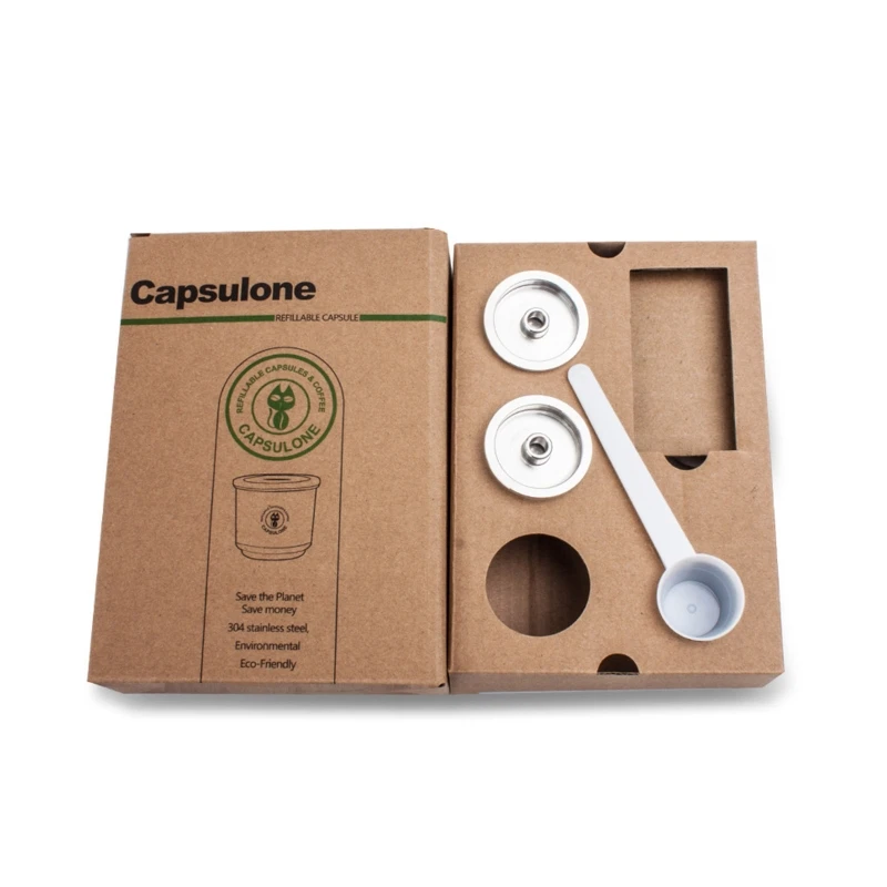 Многоразовая кофейная подставка из нержавеющей стали для кофе illy экологически