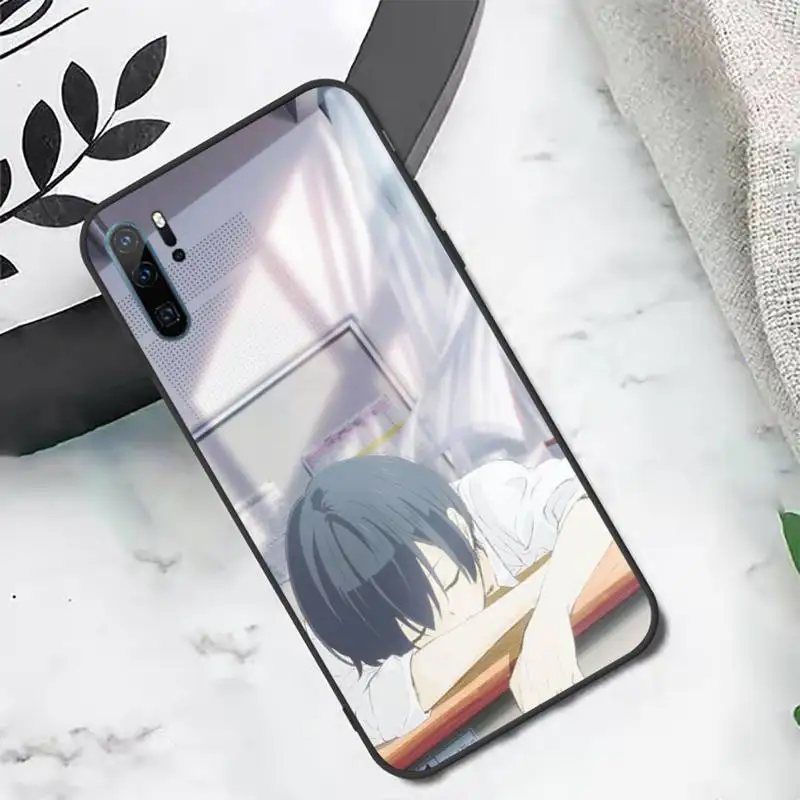 

tanaka kun is always listless anime Phone Case For Huawei honor Mate P 10 20 30 40 i 9 8 pro x Lite smart 2019 nova 5t