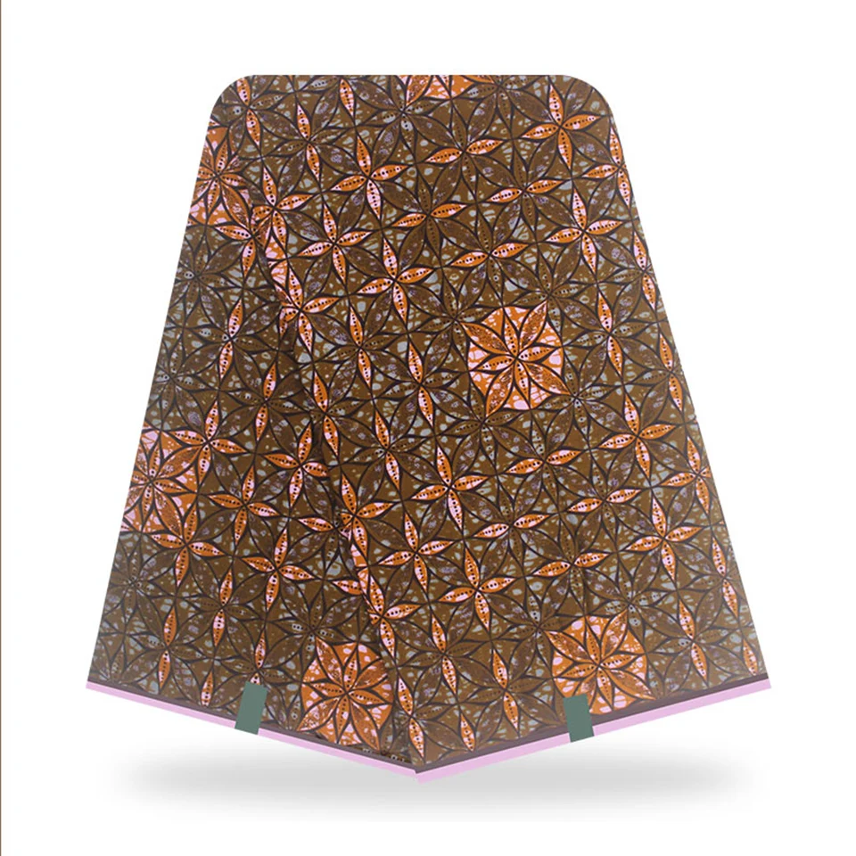 

6 Yards Mitex Wax Print/ African Fabrics Kitenge/Pagnes/Tissues Africain/ Lapa/Chitenge Y-656