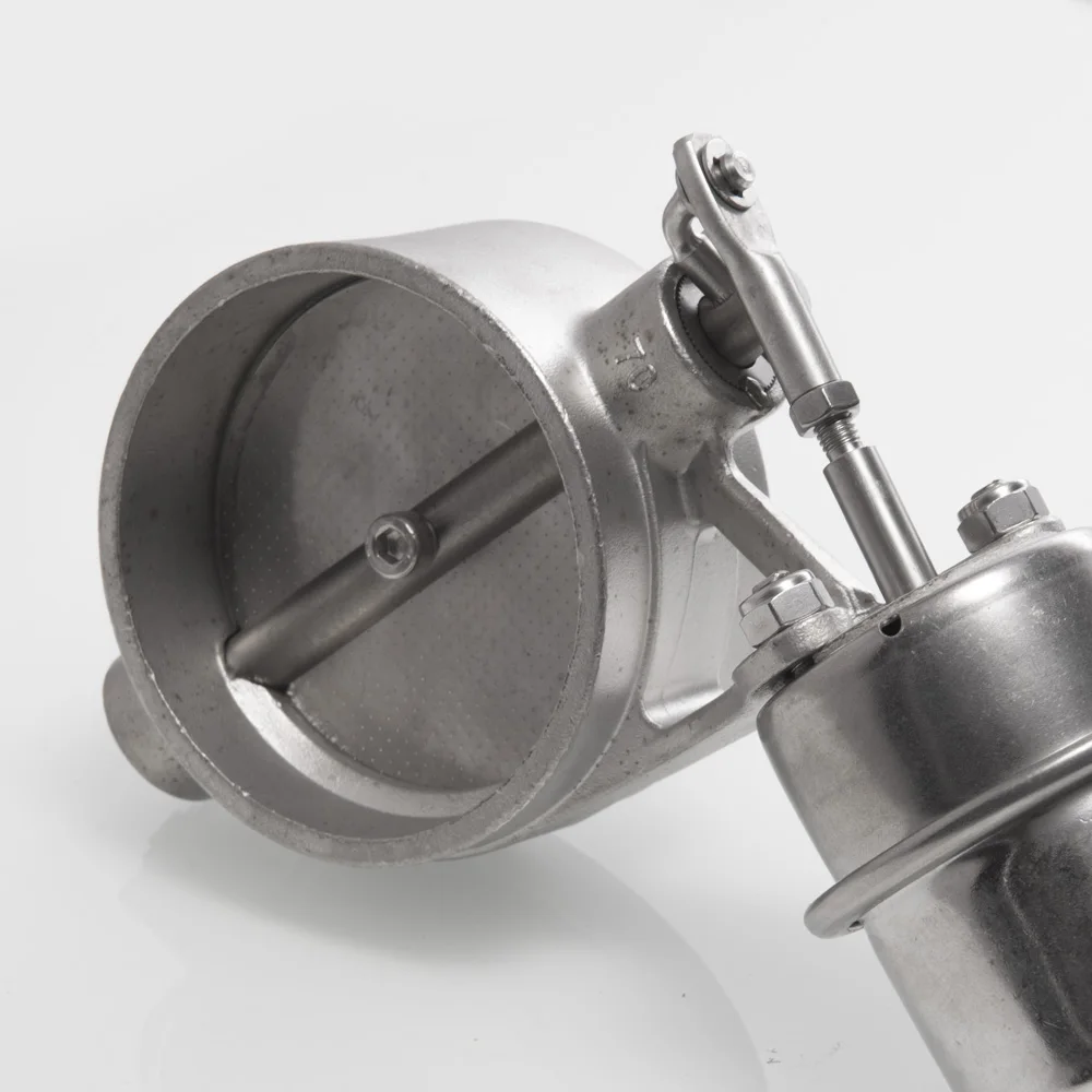 Набор клапанов для контроля выхлопных газов с вакуумным приводом вырез 70 мм