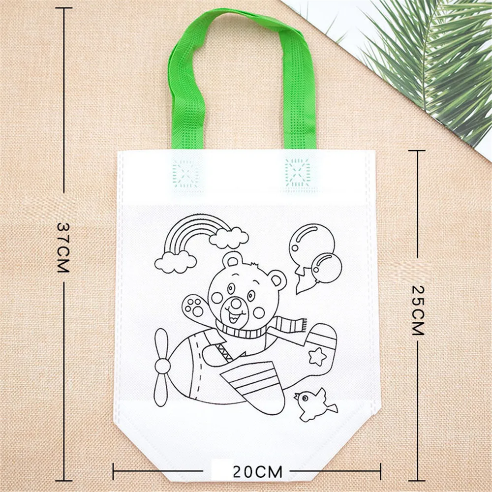 5 шт. Дети DIY граффити сумка для рисования с мячом Развивающие игрушки детей