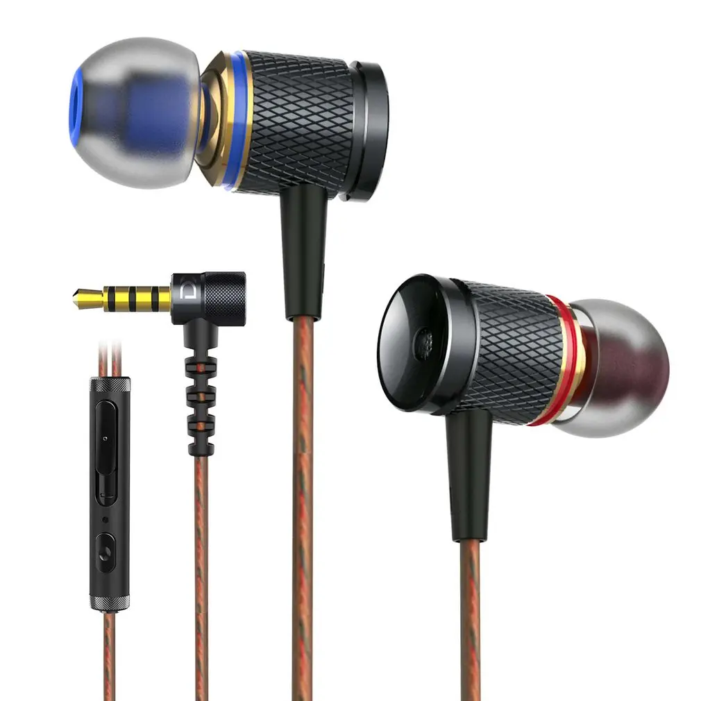 

3.5mm Wired Headphones With Bass Earbuds Stereo Earphones Music Headphones Sport Earphones Gaming Headset With Mic for