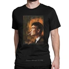 Мужская винтажная футболка Tommy Shelby Peaky Blinders, Cillian Murphy, летняя хлопковая футболка с коротким рукавом, Уникальные футболки