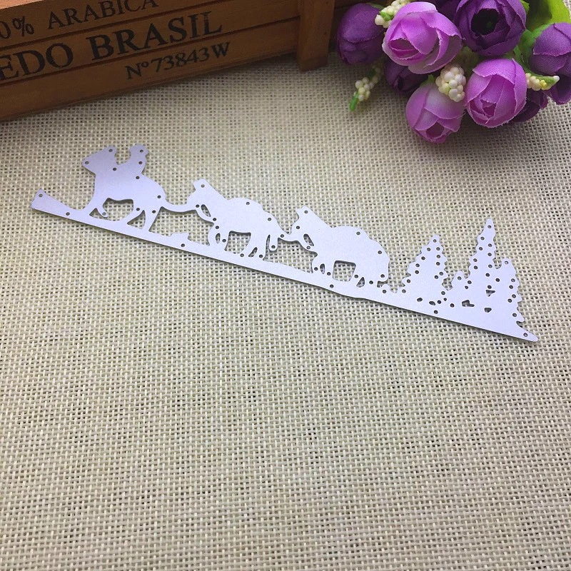 Grite 2019 трафареты из металла и стали для вырезания лошадиных поездок изготовления