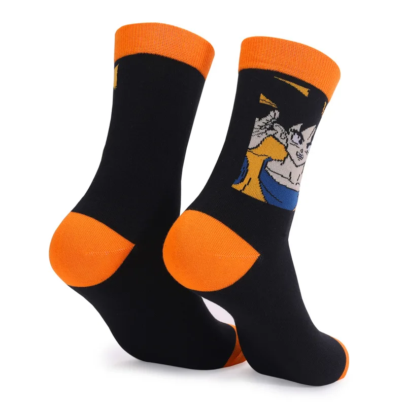 

Cartoon Anime Funny Knitting Socks Middle Tube Unisex Hip Hop Personalized Skateboard Socks Novelty Crazy Street Art Socks