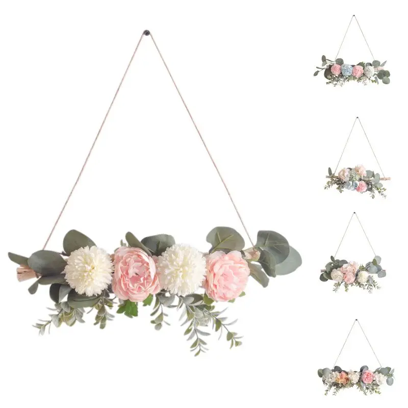 

Wall Hanging Home Decoration Crafts Simulated flowers for Wedding Party Decoration Crafts DF