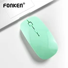 Беспроводная мышь FONKEN 2,4G, приемник для ПК, компьютерная мышь для Samsung, 1600 точекдюйм, USB, беспроводная мышь, аксессуары для мыши
