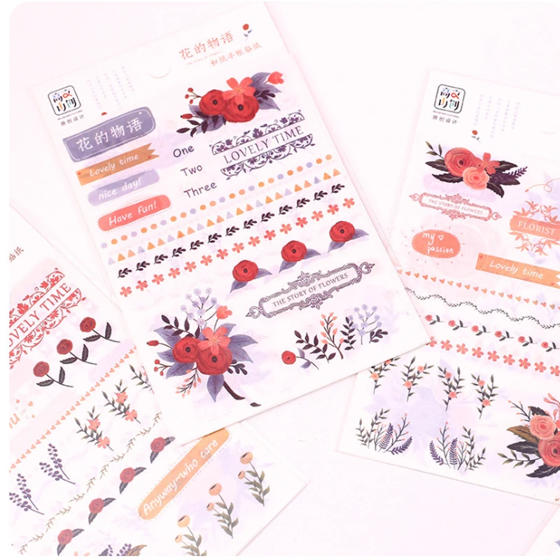 4 шт. декоративные винтажные дневники для путешествий с ручной росписью бумажные