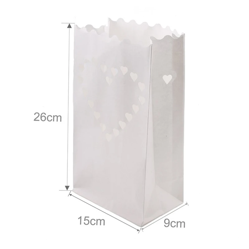 10 шт. бумажный подсвечник в виде звезды и Луны|Аксессуары для свечей| |