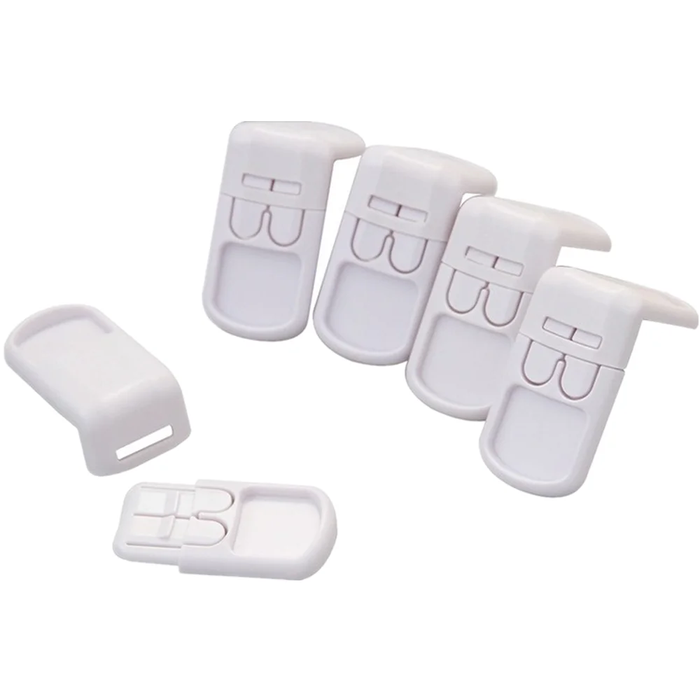 5 шт./лот пластиковая детская защита от детей в шкафах коробок замки ящики дверные