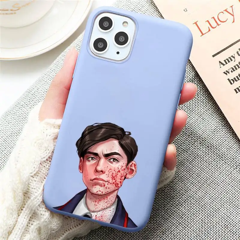 

Umbrella Academy American TV series Phone Case Candy Color for iPhone 6 7 8 11 12 s mini pro X XS XR MAX Plus