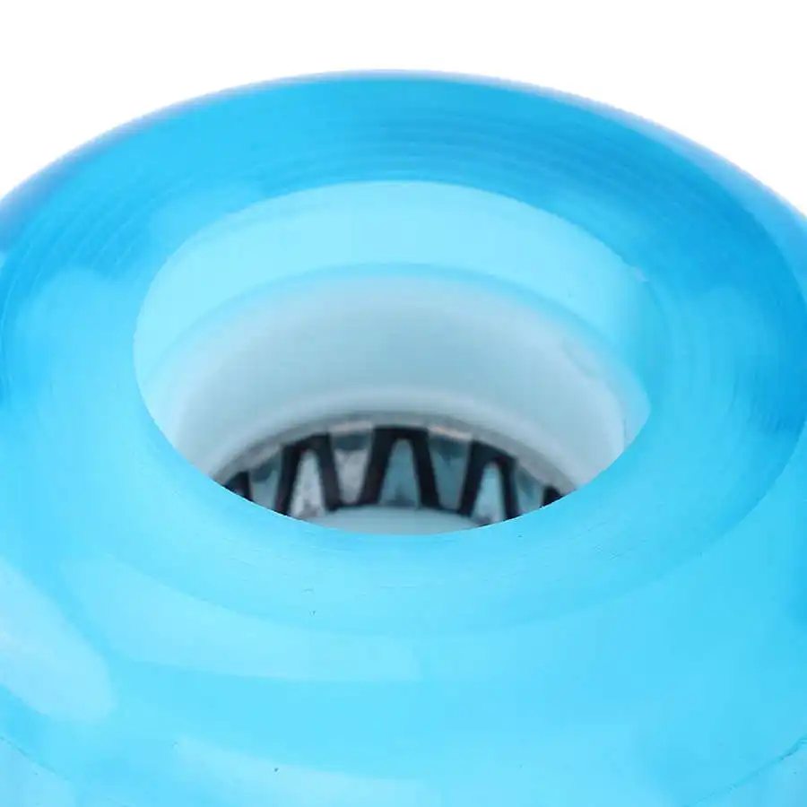 4pcs Skateboard Wheels High Elastic PU Flashing Wheel 52mm Professional Anti-Skid No Noise | Спорт и развлечения