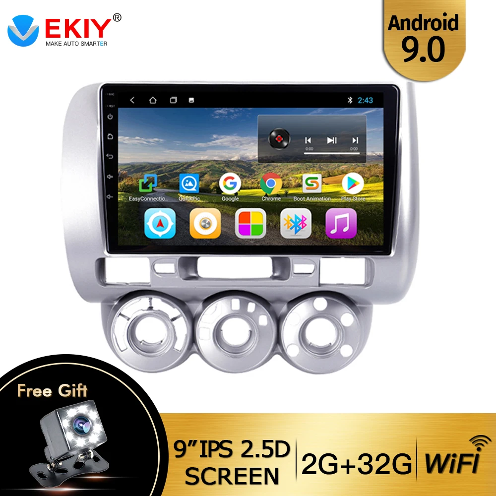 EKIY 9 ''ips Android 0 Автомобильный gps радио головное устройство для KIA K3 CERATO FORTE 2013 2014
