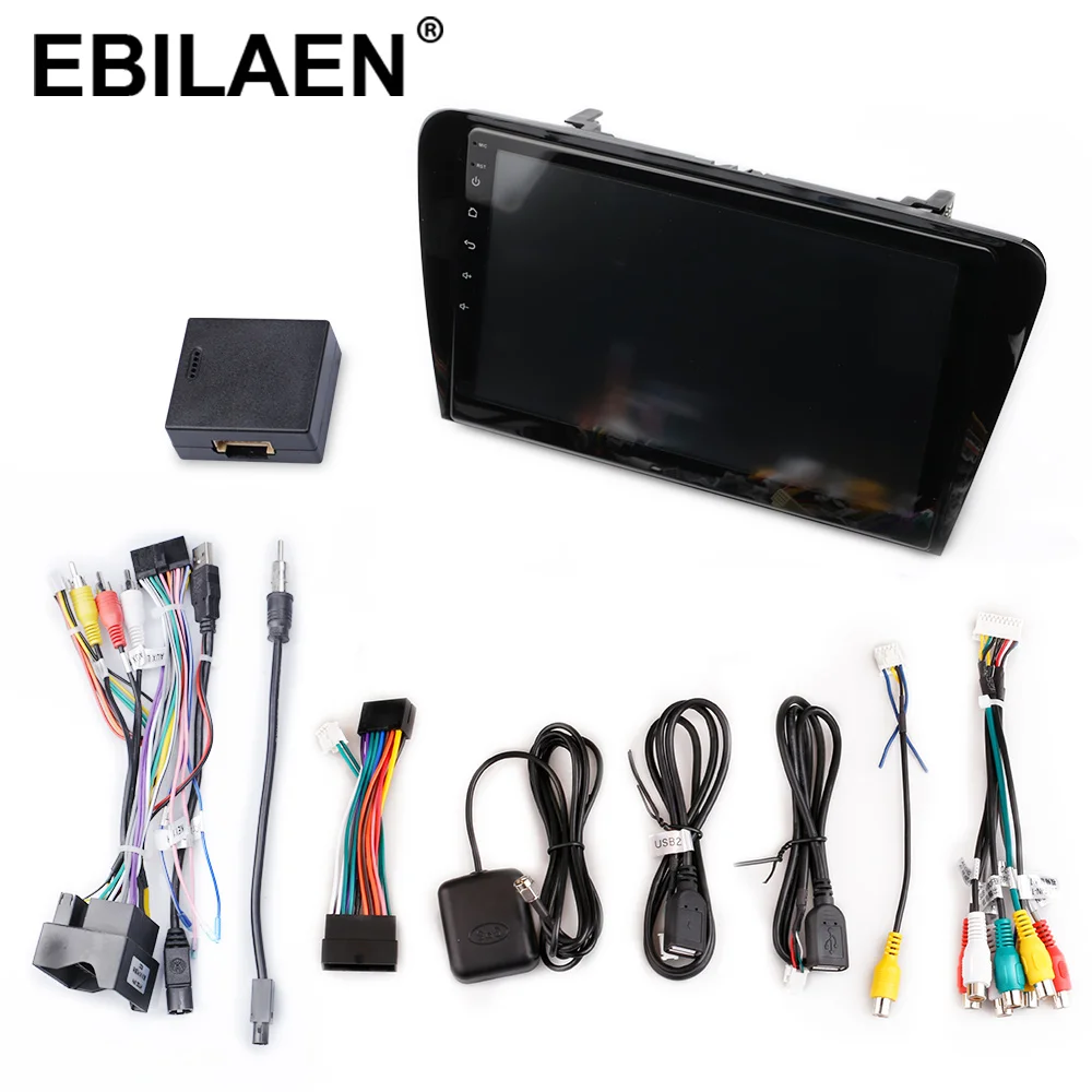 EBILAEN автомобильный DVD мультимедийный плеер для Skoda Octavia A7 III 3- 2din Android 9,0 радио Автоматическая навигация gps камера заднего вида