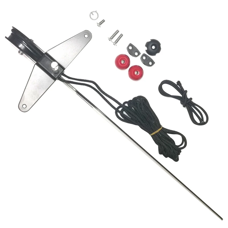 Алюминиевый сплав каноэ каяк руль ног управления направления комплект|Гребные